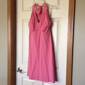 Pink halter dress size petite